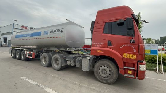 OTTC-zertifizierter 3-Achsen-Tankanhänger für Treibstofföl mit einer Kapazität von 30000-50000 l und einer Ellipseform