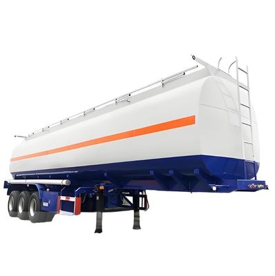 Kohlenstoffstahl 42cbm Dieselöl-Tanker Semi-Anhänger mit maximaler Nutzlast 30000 kg
