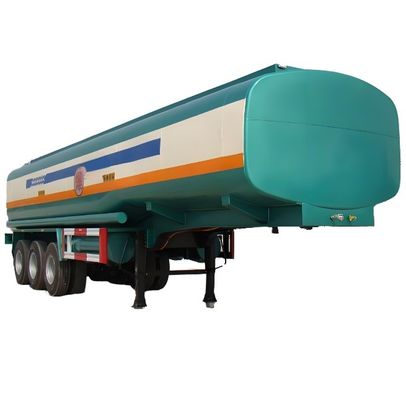 Maximale Nutzlast 30000 kg Tank Halbanhänger mit Aluminiumlegierung und Stahlbau