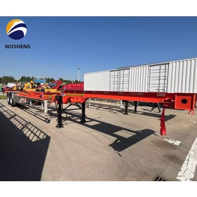 20/40/45 Fuß Container Transport Chassis Halbanhänger Stahlskelett