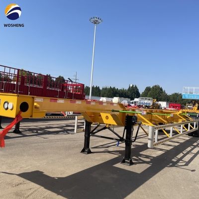 Containertransport 40ft 12m Container Anhänger Chassis für 20 Fuß und 40 Fuß Container