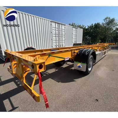 Containertransport 40ft 12m Container Anhänger Chassis für 20 Fuß und 40 Fuß Container