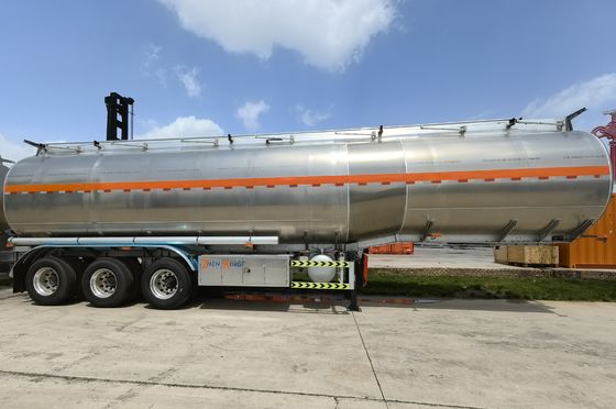 Ermäßigter 3-Achse 4-Achse 36000-50000 Liter Brennstoffölbehälter Halbanhänger von Wosheng