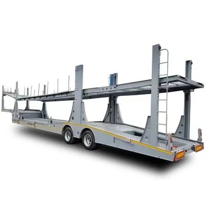 Hot Item 2 Achsen 3 Achsen Doppeldeck-Fahrzeug-Transport-Semi-Anhänger 16690 x 2700 x 3000mm