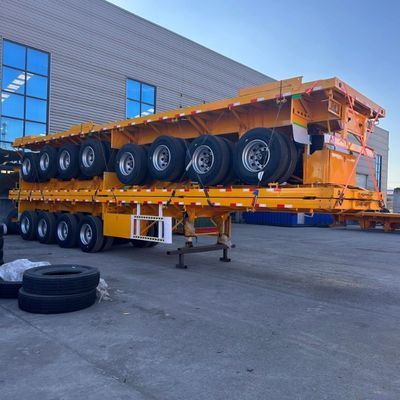Beam Q345b Sattelanhänger für den Transport von 50-70 Tonnen Fracht 12500x2500x1600-3100mm