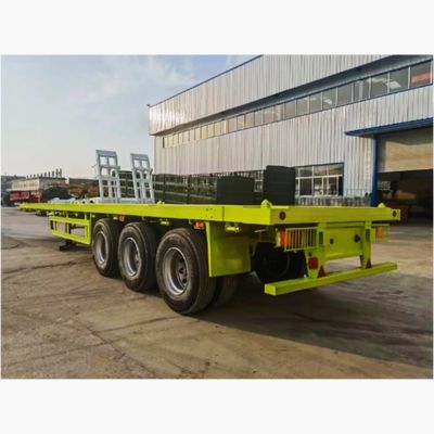 Beam Q345b Sattelanhänger für den Transport von 50-70 Tonnen Fracht 12500x2500x1600-3100mm