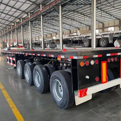 Beam Q345b Sattelanhänger für den Transport von 50-70 Tonnen Fracht 12500x2500x1600-3100mm