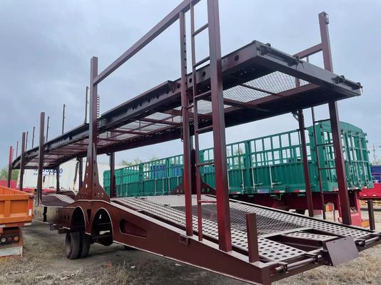 Anpassbar 2/3 Achsen 16690 x 2700 x 3000 mm Doppelboden-Fahrzeug für den Automobilverkehr