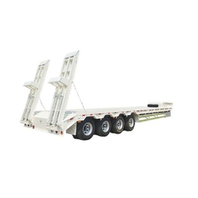 60 Tonnen 2&quot;/3.5&quot; JOST King Pin 3 Achse Lowboy-Lader Lowbed Semi-Trailer für Schwerlast