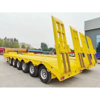 Hydraulische Niedrigplattform Halbanhänger für Niedriglastanhänger Maximallast 30-100 t