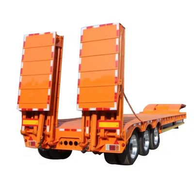 Nachleger für Container mit niedrigem Boden für Last von 40T-100T 13/16/20 Tonnen Achse Q345B / T700 Stahlbalken