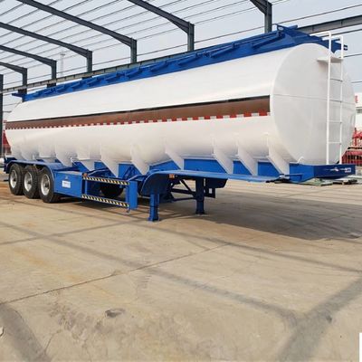 45CBM Kohlenstoffstahl Edelstahl Aluminium Tanker Halbanhänger Kraftstofföl Tank Anhänger Flüssigkeitsbehälter Halbanhänger
