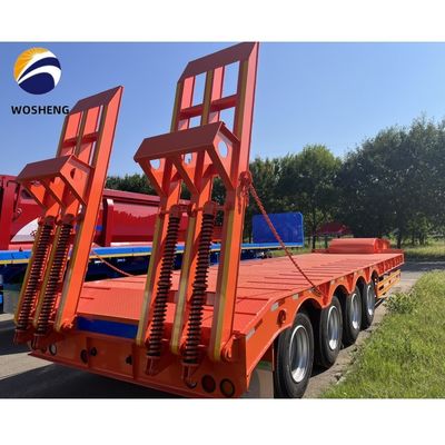 30-120 Tonnen Lastwagen-Halbanhänger für Schwerlastgeräte 13-18m x 2,5-3m x 3,3m