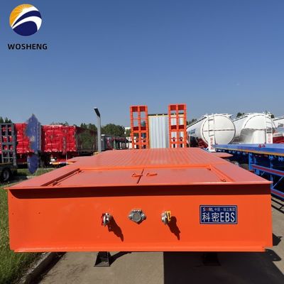 30-120 Tonnen Lastwagen-Halbanhänger für Schwerlastgeräte 13-18m x 2,5-3m x 3,3m