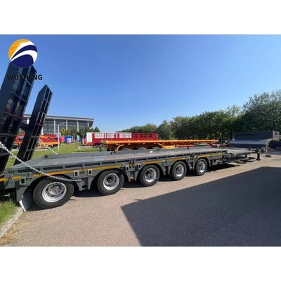30-150 Tonnen Lkw-Anhänger Halbanhänger Niedrigbett Lowboy Halbanhänger für schwere Anlagen