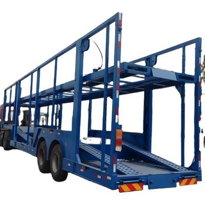 2024 3 Achsen Doppeldeck 6-10 Einheit Fahrzeugträger Semi-Anhänger Lkw Anhängerreifen 12R22.5