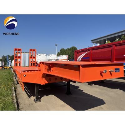 30-150 Tonnen Lkw-Anhänger Halbanhänger Niedrigbett Lowboy Halbanhänger für schwere Anlagen