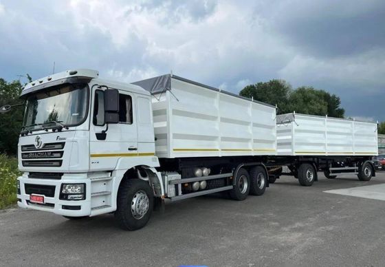 3 Achsen Zugstange Dolly Full Truck Anhänger mit Zaun Pfahl Auf Wunsch des Kunden