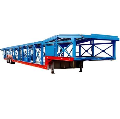 35 Tonnen maximale Nutzlast Doppeldecker-Floor-Semianhänger für mehrere 6-10-Wagen Fahrzeugträger