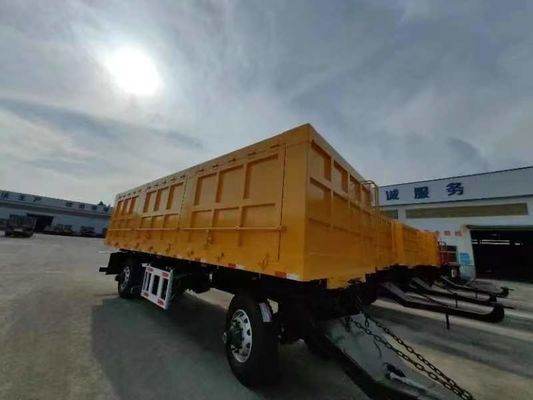 500 mm Höhe Q345 Kohlenstoffstahl Zugstange Dolly Vollanhänger für 40-100 Tonnen Ladung