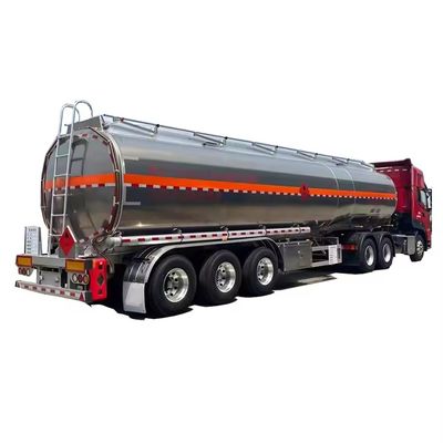 45000 Liter Aluminiumlegierung Edelstahl Brennstoffbehälter Halbanhänger mit 2/3 Achsen