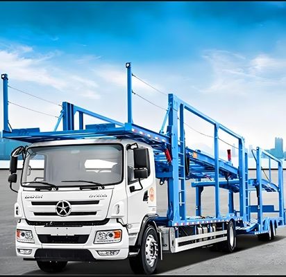 Stahl 2/3 Achse Starker und langlebiger Fahrzeugträger Halbanhänger für Fahrzeuge mit 6/8/10 Sitzplätzen