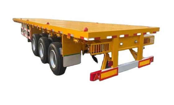 Doppelleitungsbremsanlage für Flachbettanhänger mit 3 Achsen und 4 Achsen für Anhänger schwerer Lastkraftwagen