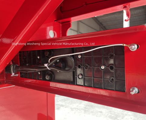 Lkw-Anhänger 2 Achsen Hydraulik-Full-Tipper-Anhänger für den Transport von Sand-Kohlebergbau