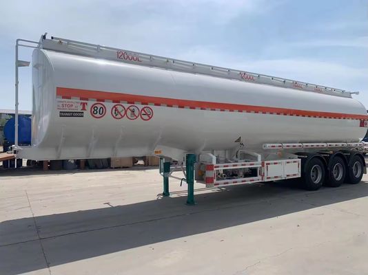 Edelstahl 3 Achsen Treibstofföl-Lkw Sattelanhänger 4000 bis 45000 Liter Öl-Tanker