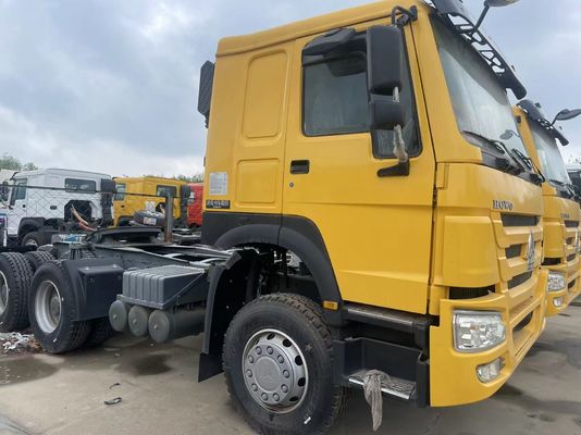 Gebrauchtes Linkslenkenfahrzeug 6x4 Lkw-Kopf 350-450 PS Traktor-Lkw mit 31-40 t Kapazität