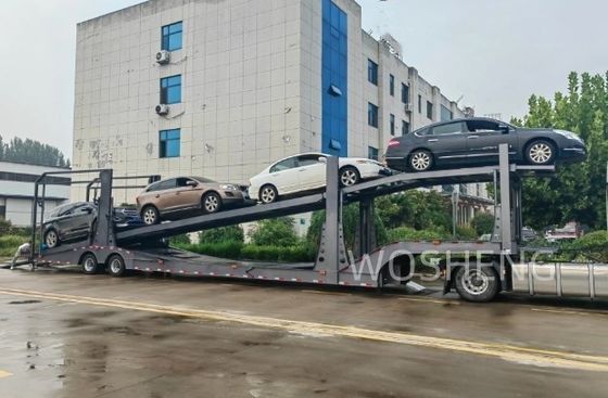 6-10 Einheiten Doppeldecker-Fahrzeug-Fahrzeug-Anhänger Beste Wahl für den Autotransport