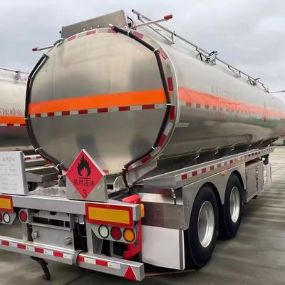 Konstruktion 15000L 60000L 2/3/4 Achsen Treiböl Benzin/Kerosin/Dieselbehälter Halbanhänger