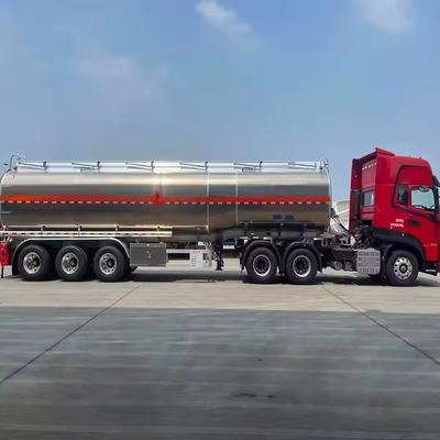 Lkw-Anhänger 20-60CBM Flüssiger Nahrungsmittelbehälter Halbanhänger mit Luft-/Mechanischer Aufhängung