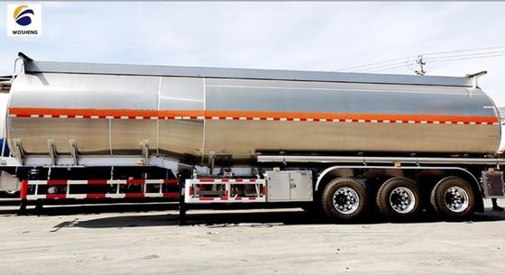 Lkw-Anhänger 20-60CBM Flüssiger Nahrungsmittelbehälter Halbanhänger mit Luft-/Mechanischer Aufhängung