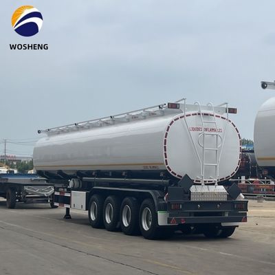 Maximale Nutzlast 60Ton 3 Achse 42 45 50 CBM Pulvertransporter Großbetanker Zement Tanker Halbanhänger