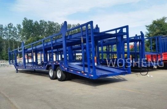Maximale Nutzlast 30000 kg Anpassungsfähiger Fahrzeugträger Semi-Anhänger für SUV MPV ORV Transport