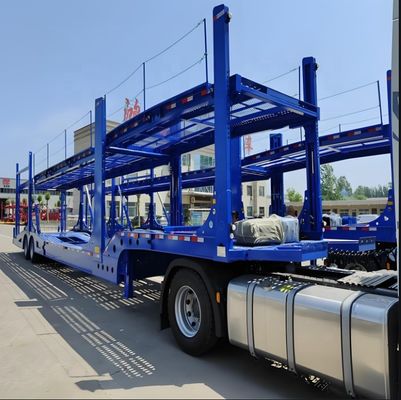 Maximale Nutzlast 30000 kg Anpassungsfähiger Fahrzeugträger Semi-Anhänger für SUV MPV ORV Transport
