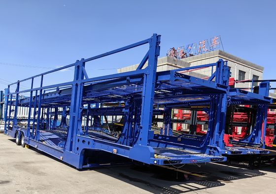 Maximale Nutzlast 30000 kg Anpassungsfähiger Fahrzeugträger Semi-Anhänger für SUV MPV ORV Transport