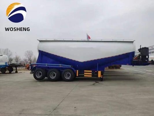 3 Achsen 45-60cbm Zement Tanker Halbanhänger mit Dieselmotor von Deutz/Huafeng/Weichai