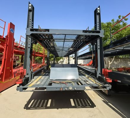 8.25x22.5 Stahlfelder Doppeldecker-Fahrzeugträger Halbanhänger für Fahrzeuge