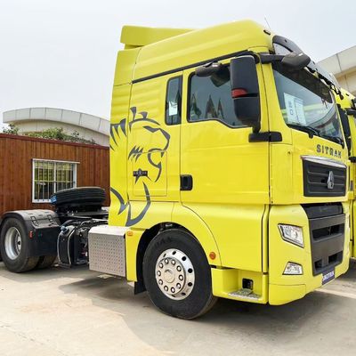 31 40T Sinotruk HOWO Container Frachtanhänger Traktor Kopf Lkw mit 380 PS 400 PS 420 PS