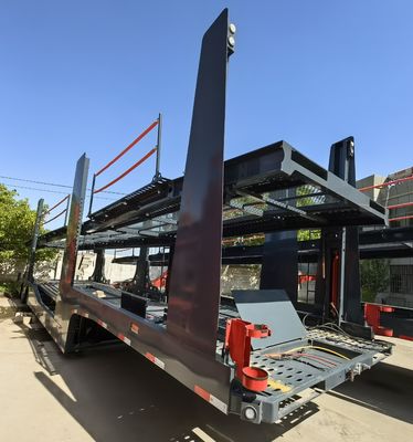 WS Stahl Überland geschlossener Autotransporter Semi-Trailer perfekt für den Autotransport in Dubai