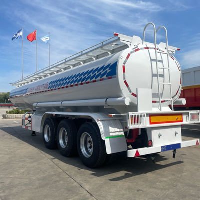 3 Achsen Stabiler Kohlenstoffstahl Aluminiumlegierung Edelstahl Tankwagen Halbanhänger mit Nice