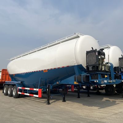 60Ton Max Nutzlast Lkw Anhänger Großraum Zement Silo Tanker Halbanhänger für die Produktion