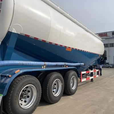 60Ton Max Nutzlast Lkw Anhänger Großraum Zement Silo Tanker Halbanhänger für die Produktion