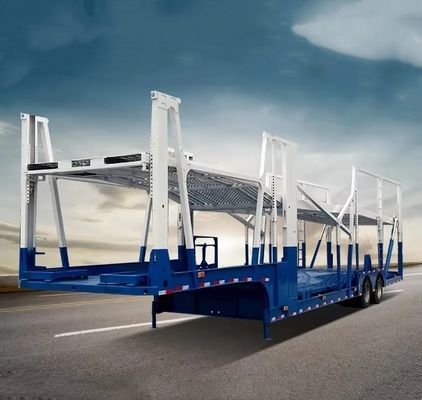 Anpassbares 2-Achsen-Schienenfahrzeugträger für die Beförderung von 6-8 Fahrzeugen