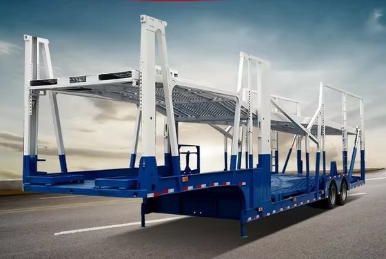8.25x22.5 Stahlfelder Fahrzeugträger Halbanhänger für Fahrzeugtransport Lkw-Anhänger