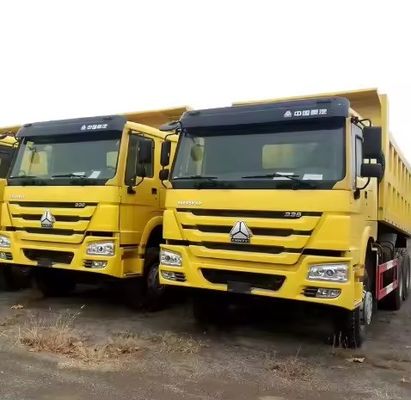Gebrauchtes HOWO 371 PS 6X4/8X4 Dump Truck für den Bergbau ohne Geschwindigkeitsregelung