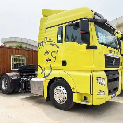 430 PS Lhd Rhd Sinotruck Sitrak Traktorwagen 4x2 Gebrauchttraktorwagen für 3 Personen