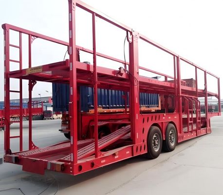 Lkw-Anhänger Direkt OTTC 2 Achsen Fahrzeugträger Halbanhänger für den Kraftfahrzeugtransport
